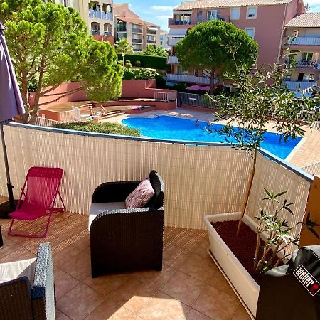 Coeur De Frejus, L'Amphitheatre, Appartement 3 Pieces Climatise, Terrasse, Barbecue, Piscine & Parking Екстериор снимка